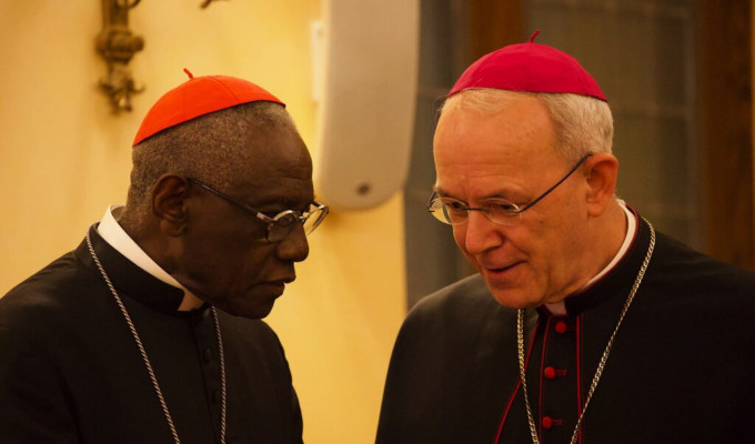 Cardenal Sarah: La crisis de la Iglesia ha entrado en una nueva fase: la crisis del Magisterio