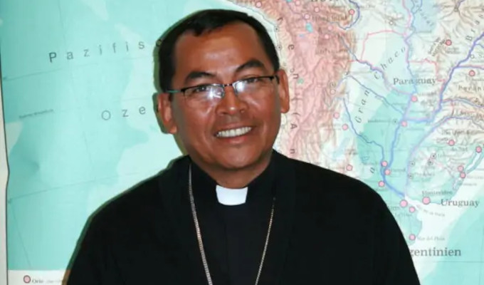 Mons. Cortez asegura que en su dicesis peruana hay lugares donde el sacerdote solo puede ir una vez al ao
