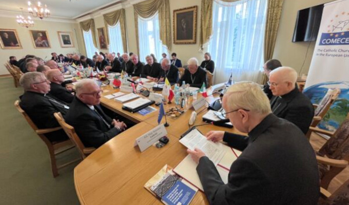 Los obispos apoyan la ampliacin de la Unin Europea alentada por la invasin de Ucrania por Rusia