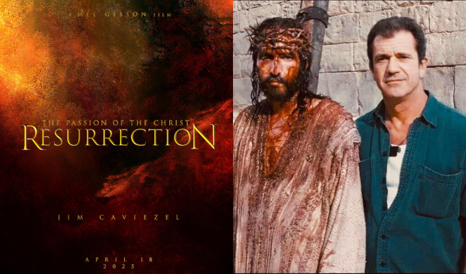 Mel Gibson estrenar La Pasin de Cristo: Resurreccin el 18 de abril del 2025