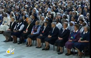Audiencia del Papa Francisco a las Superioras Generales