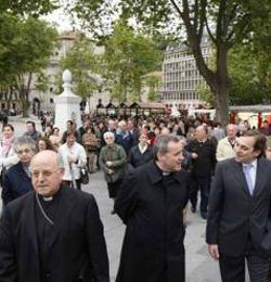 Los obispos de Bilbao encabezan Marcha reivindicativa del derecho al agua en todo el planeta