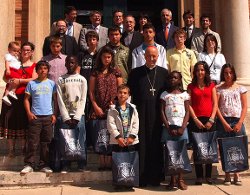 El Colegio de Nios Hurfanos de San Vicente Ferrer premia al cardenal Garca-Gasco