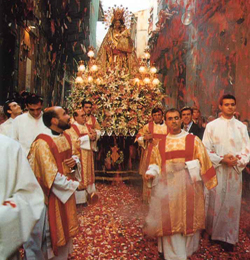 Maana concelebrarn con monseor Osoro otros doce obispos en la fiesta de la Mare de Du