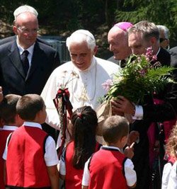 El Papa se retira al valle de Aosta para descansar