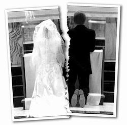 Los matrimonios por la Iglesia se reducen a la mitad en Catalua en los ltimos siete aos