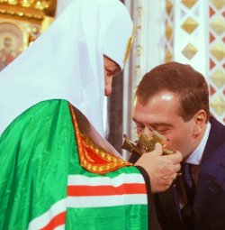 Medvedev introduce la religin en las escuelas rusas