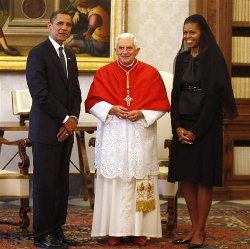 El Papa recibe a Obama