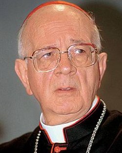 El cardenal Martnez Somalo asegura no entender cmo puede molestar Aqul que muri perdonando en la cruz