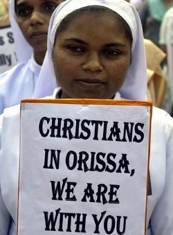 Extremistas hindes violan y matan a una joven cristiana en Orissa