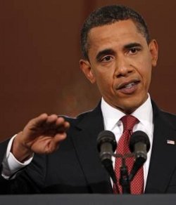 Obama: «La presidencia tiene una curiosa manera de hacer que una persona sienta ganas de rezar»