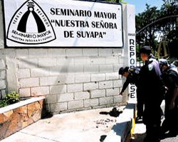 Disparan contra el Seminario de Tegucigalpa sin causar heridos