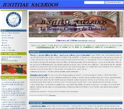 La Revista Iustitia Sacerdos, nuevo proyecto del Centro Jurdico Toms Moro