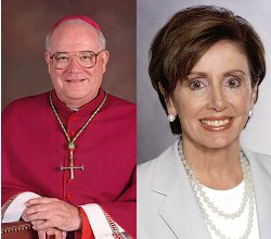 El arzobispo de San Francisco desautoriza públicamente a la Presidenta de la Cámara de Representantes por su postura pro-aborto
