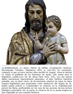 Ecclesia Digital retira un artículo con una cita donde se asumía que Cristo tuvo hermanos uterinos