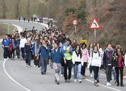 Miles de peregrinos participan en la primera Javierada 2010