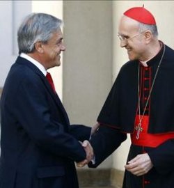 Sebastin Piera invita al Papa a visitar Chile