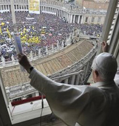 Benedicto XVI: El verdadero enemigo que hay que temer y combatir es el pecado