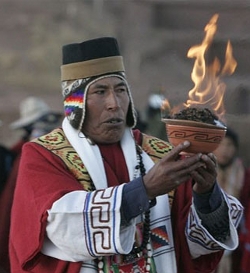 Sincretismo religioso en la celebracin de la Revolucin del 16 de julio en Bolivia