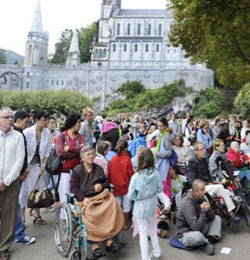 El Santuario de Lourdes desalojado por un aviso de bomba
