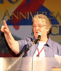 La hermana Nancy Kellar anima a los carismticos espaoles a dejarse llenar del Espritu Santo