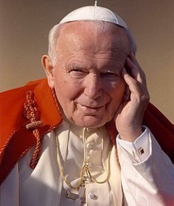 El papa Francisco resalta el papel de San Juan Pablo II en la caída del Muro de Berlín