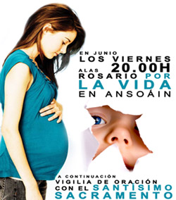 Alerta Navarra convoca a rezar todos los viernes de junio en Ansoáin para que no se autorice la clínica abortiva

