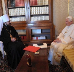 El Papa recibe en audiencia privada al Metropolita Hilarin de Volokolamsk