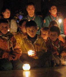 La Luz de la Paz de Belén será recogida este año por los Scouts Católicos de Aragón