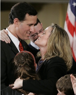 Santorum asegura que aconsejaría a una hija tener su bebé aunque fuera concebido tras una violación