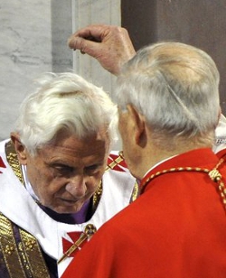 Benedicto XVI: El primer acto de justicia es reconocer la propia iniquidad