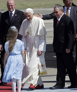 Benedicto XVI: «Estoy convencido de que Cuba está mirando ya al mañana»