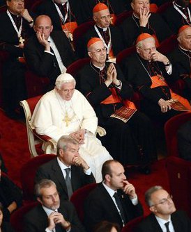 El Papa, entusiasmado tras escuchar la Novena Sinfona de Beethoven en La Scala de Miln