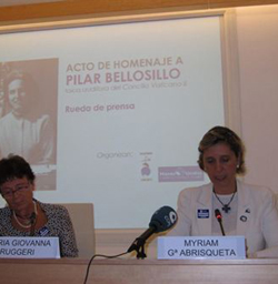 Homenaje de Manos Unidas a Pilar Bellosillo con motivo del aniversario del Concilio Vaticano II