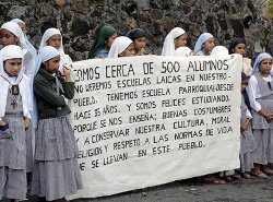 Detienen al responsable de seguridad de la secta mexicana Nueva Jerusaln por la destruccin de una escuela