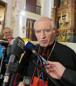 El cardenal Rouco desea que Montilla se convierta en un centro de peregrinación para todos los fieles