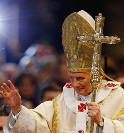 Benedicto XVI recuerda el primer da de 2013 que el hombre est hecho para la paz, que es un don de Dios