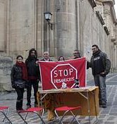 El prroco de la Baslica de Yecla se opone a que se recojan firmas contras los deshaucios en el atrio del templo