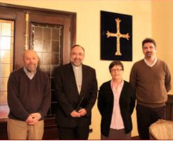 El Arzobispo de Oviedo recibe a los responsables de las Escuelas Catlicas en su archidicesis