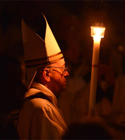 Vigilia Pascual presidida por el Papa Francisco