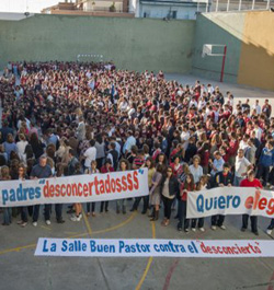 La Junta de Andaluca asfixia a Escuelas Catlicas