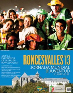 La Archidiócesis de Pamplona-Tudela organiza un encuentro juvenil en Roncesvalles paralelo a la JMJ de Río