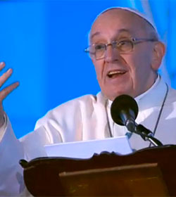 El Papa anima a los jóvenes: sed cristianos auténticos y protagonistas de la historia
