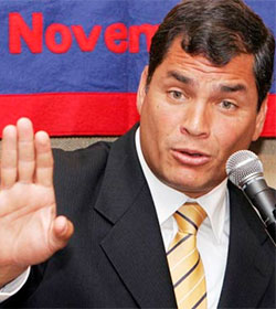 El Presidente de Ecuador se disculpa por la profanación de una capilla en el hospital de Portoviejo