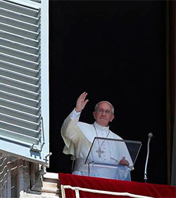 Francisco: Nunca ms la guerra!