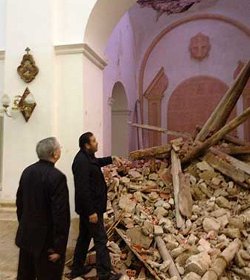 Lorca: Se reabre al culto la iglesia de San Cristbal ms de dos aos despus del terremoto