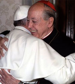 El encuentro con el Papa fue conmovedor, recuerda Cardenal Cipriani