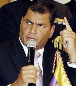 Correa insiste en que mientras él sea el presidente de Ecuador no se despenalizará el aborto