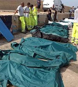 Nueva tragedia en las aguas cercanas a Lampedusa
