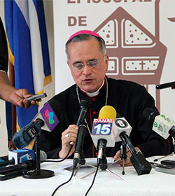 El obispo auxiliar de Managua dice que el proyecto del Canal va contra las indicaciones de la Laudato Si
